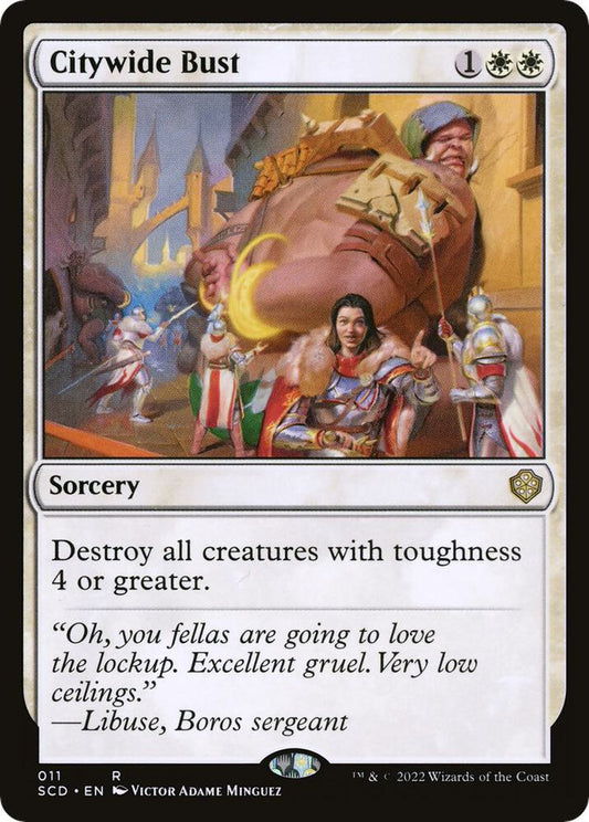 Citywide Bust [Starter Commander Decks] 11