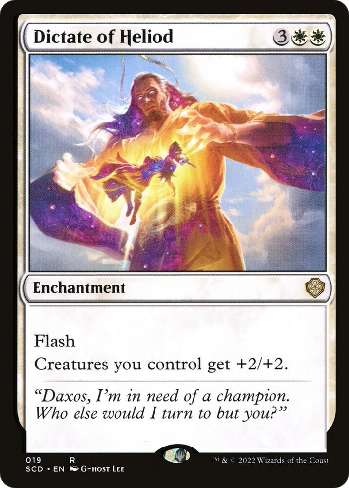 Dictate of Heliod [Starter Commander Decks] 19