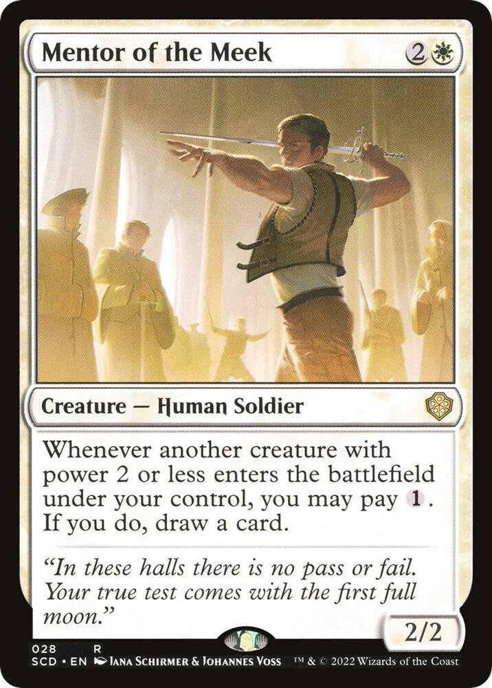 Mentor of the Meek [Starter Commander Decks] 28