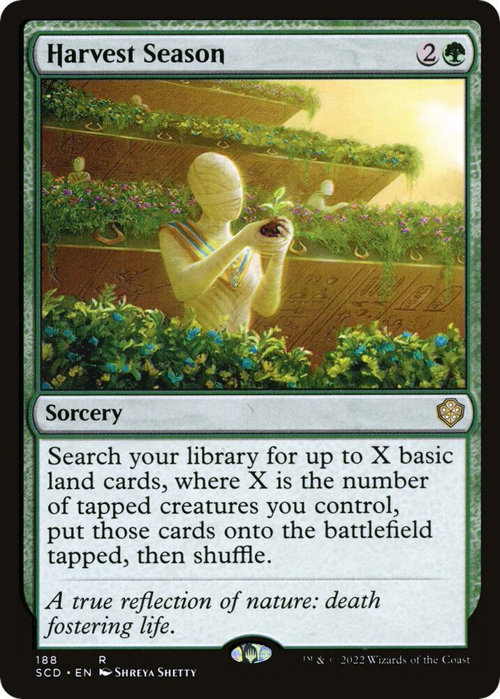 Harvest Season [Starter Commander Decks] 188