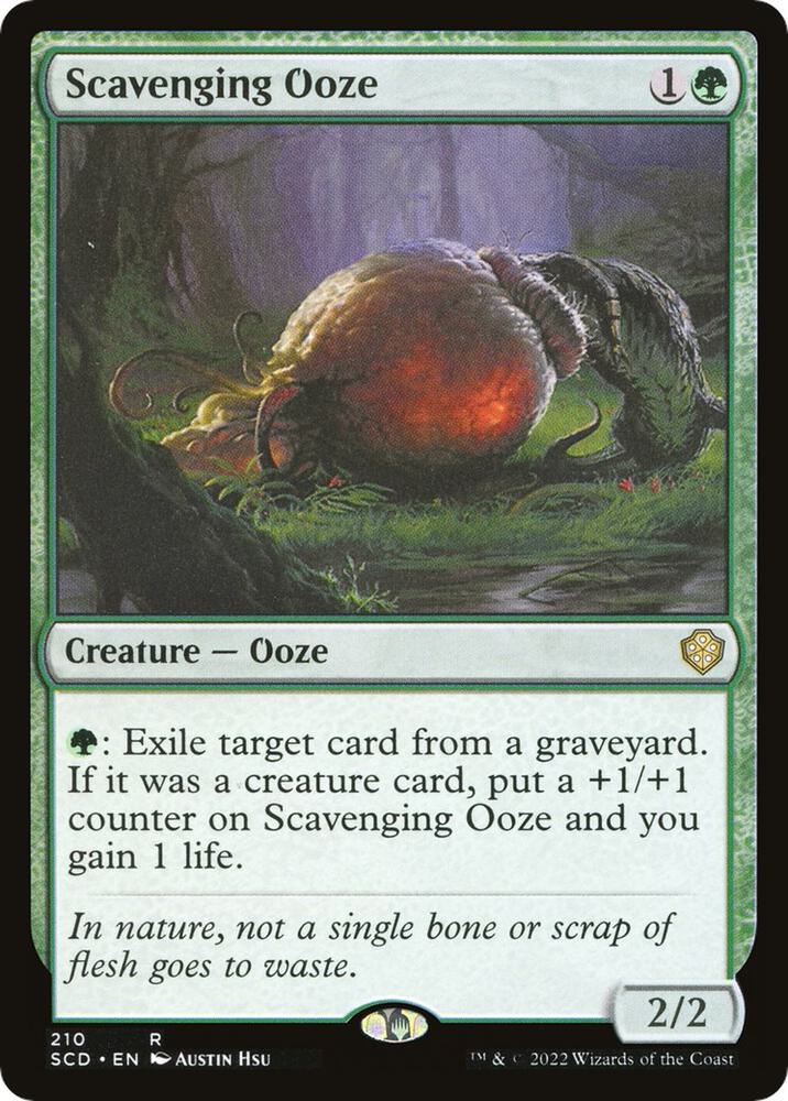 Scavenging Ooze [Starter Commander Decks] 210