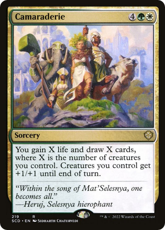 Camaraderie [Starter Commander Decks] 219