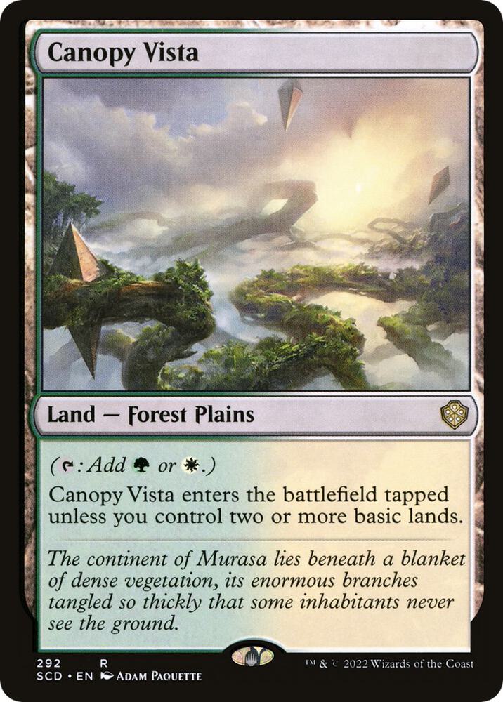 Canopy Vista [Starter Commander Decks] 292