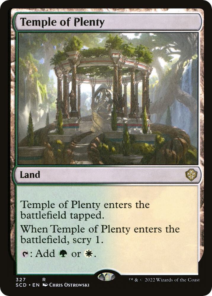 Temple of Plenty [Starter Commander Decks] 327
