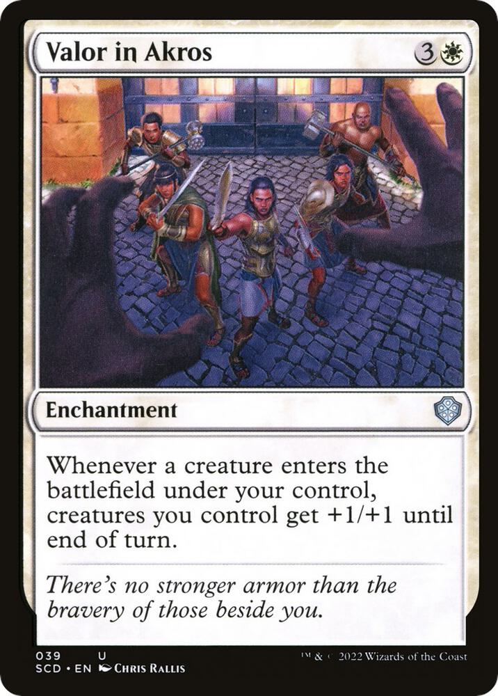 Valor in Akros [Starter Commander Decks] 39