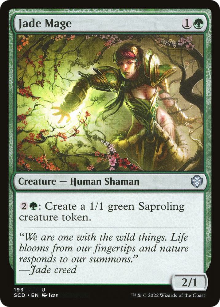 Jade Mage [Starter Commander Decks] 193