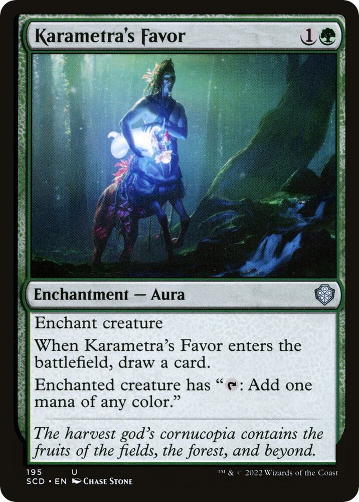 Karametra's Favor [Starter Commander Decks] 195