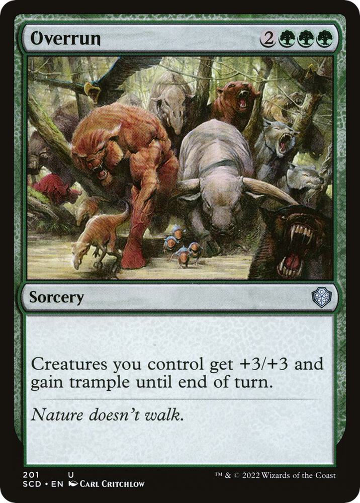 Overrun [Starter Commander Decks] 201