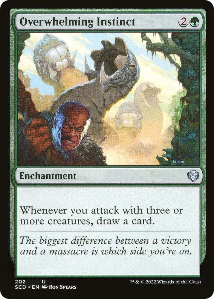 Overwhelming Instinct [Starter Commander Decks] 202