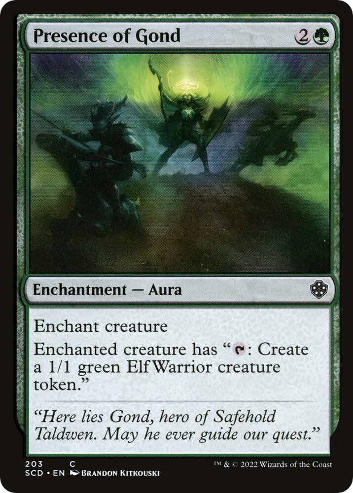 Presence of Gond [Starter Commander Decks] 203