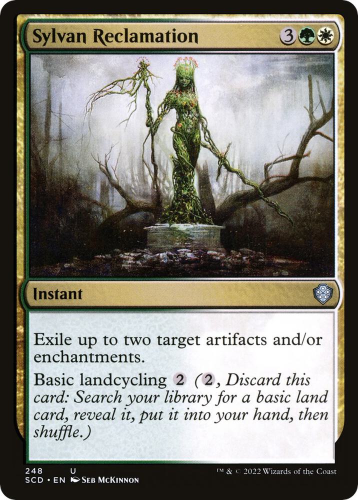 Sylvan Reclamation [Starter Commander Decks] 248