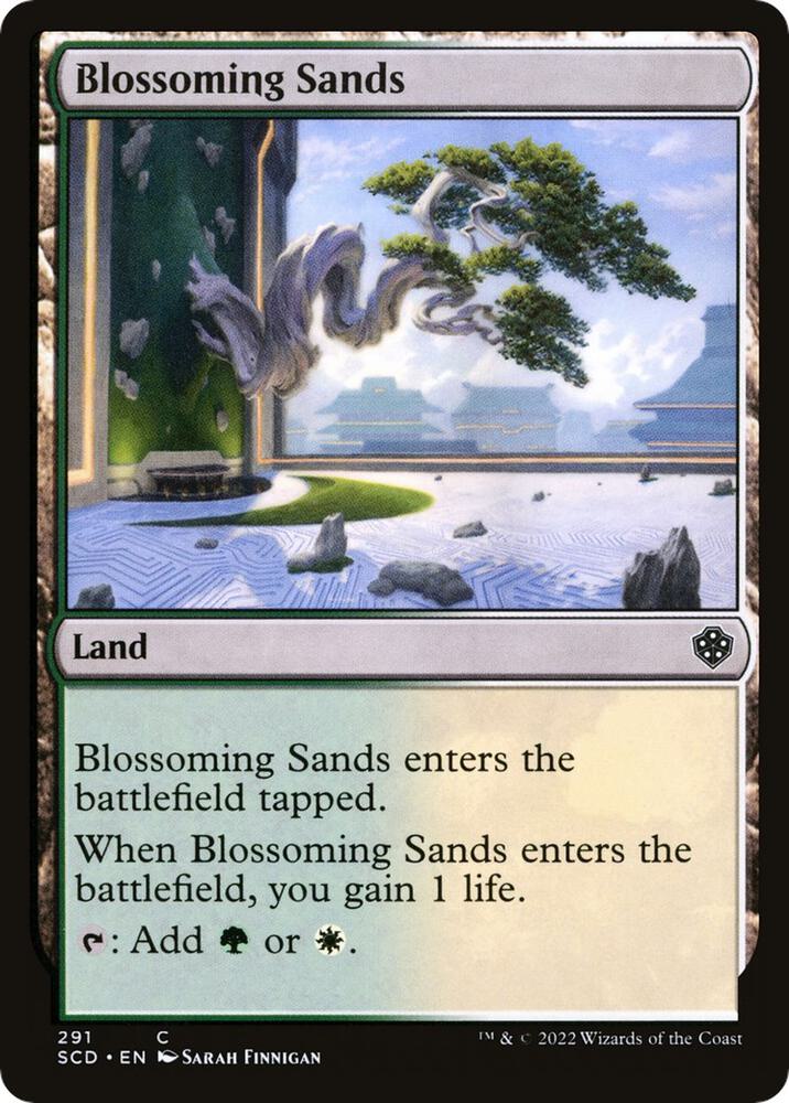 Blossoming Sands [Starter Commander Decks] 291