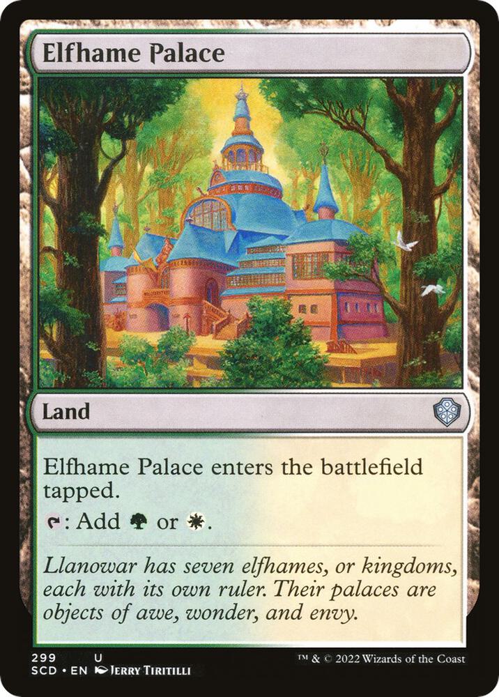 Elfhame Palace [Starter Commander Decks] 299