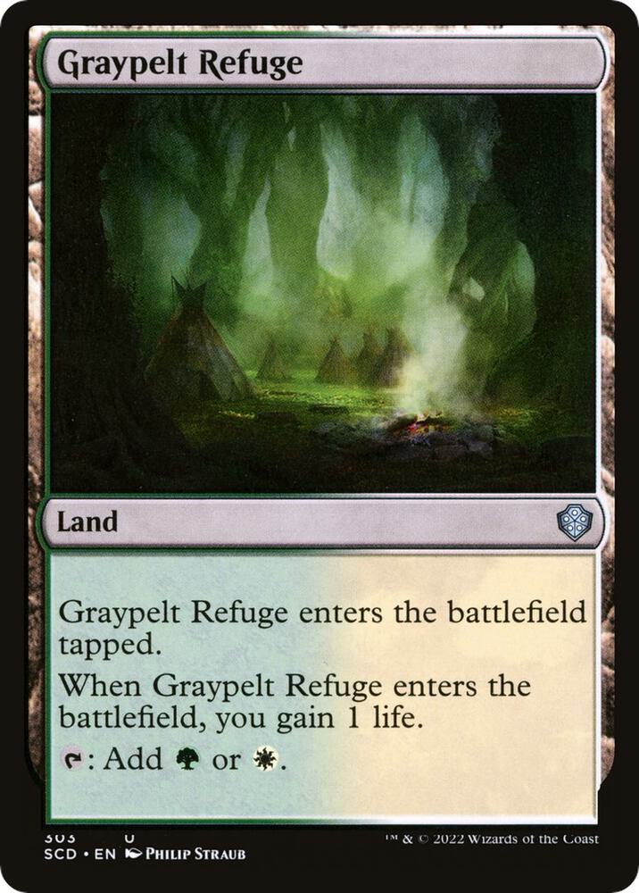 Graypelt Refuge [Starter Commander Decks] 303