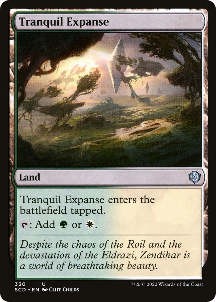 Tranquil Expanse [Starter Commander Decks] 330