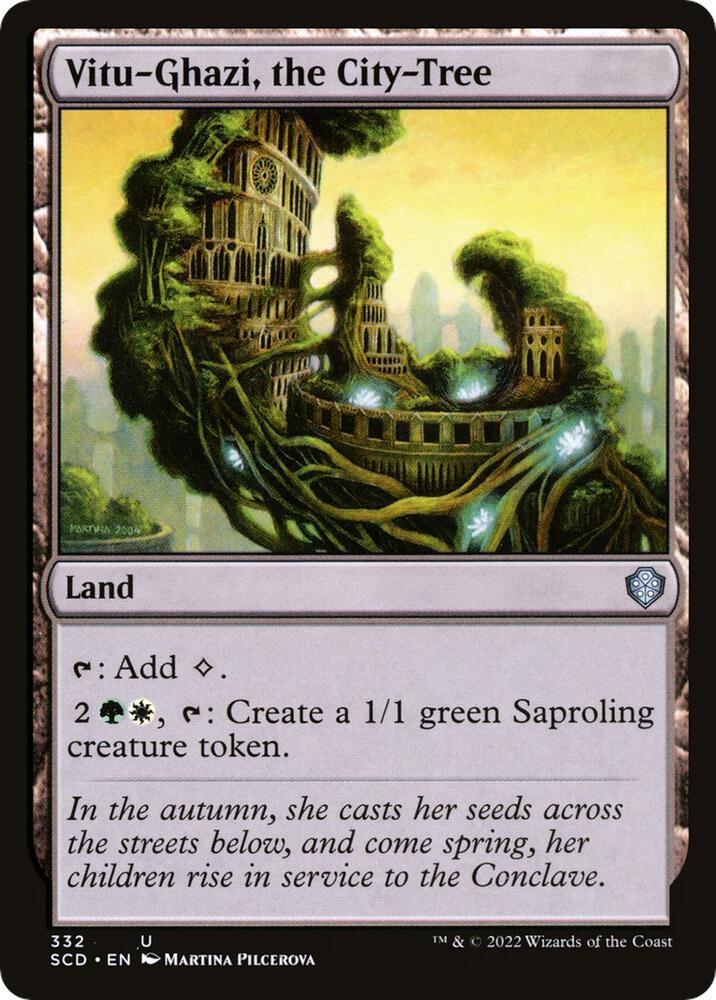 Vitu-Ghazi, the City-Tree [Starter Commander Decks] 332