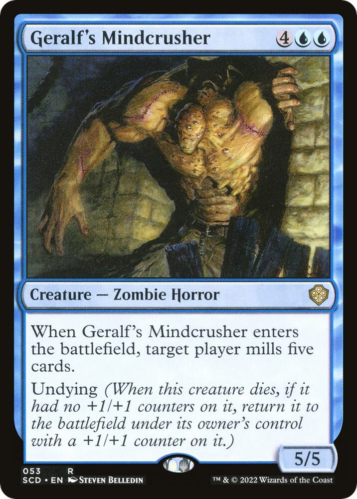 Geralf's Mindcrusher [Starter Commander Decks] 53
