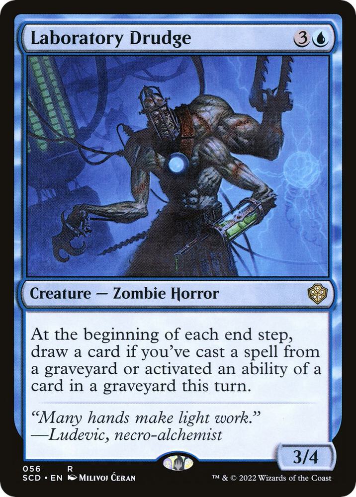 Laboratory Drudge [Starter Commander Decks] 56