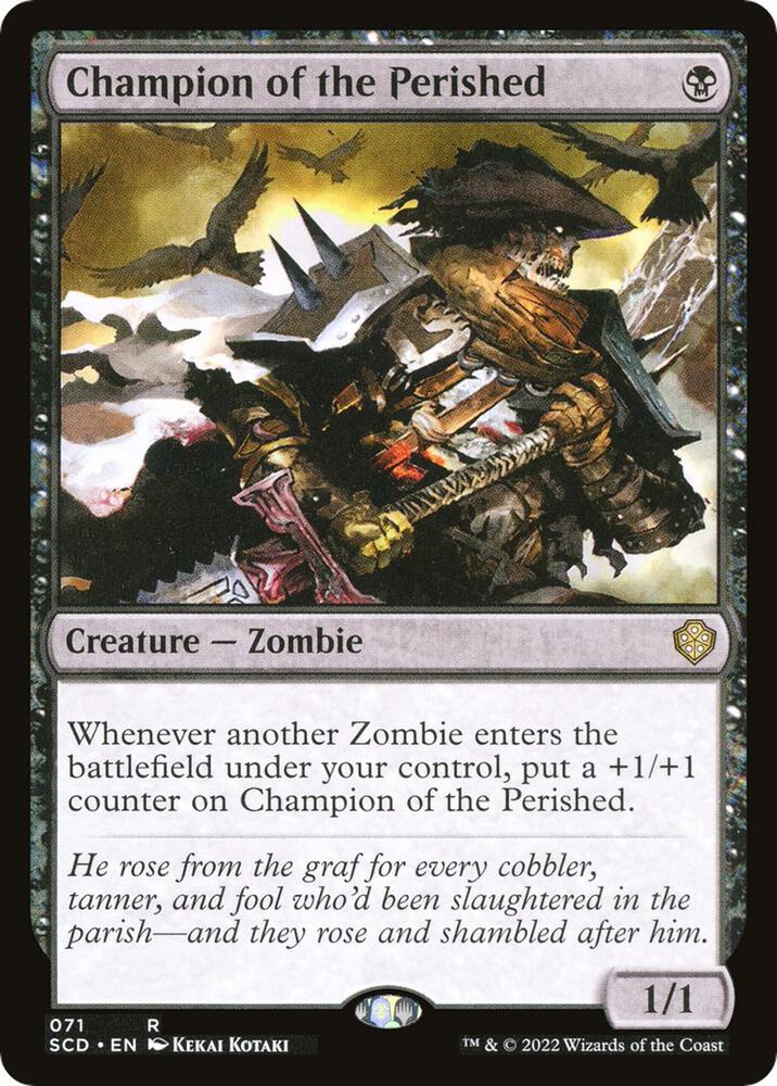 Champion of the Perished [Starter Commander Decks] 71