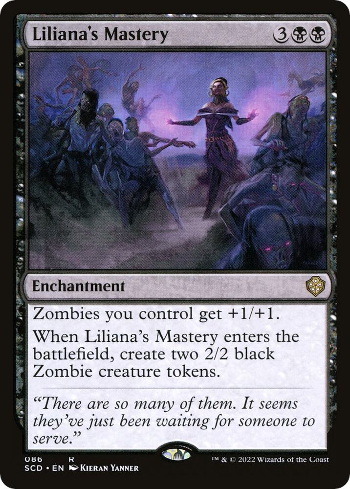 Liliana's Mastery [Starter Commander Decks] 86
