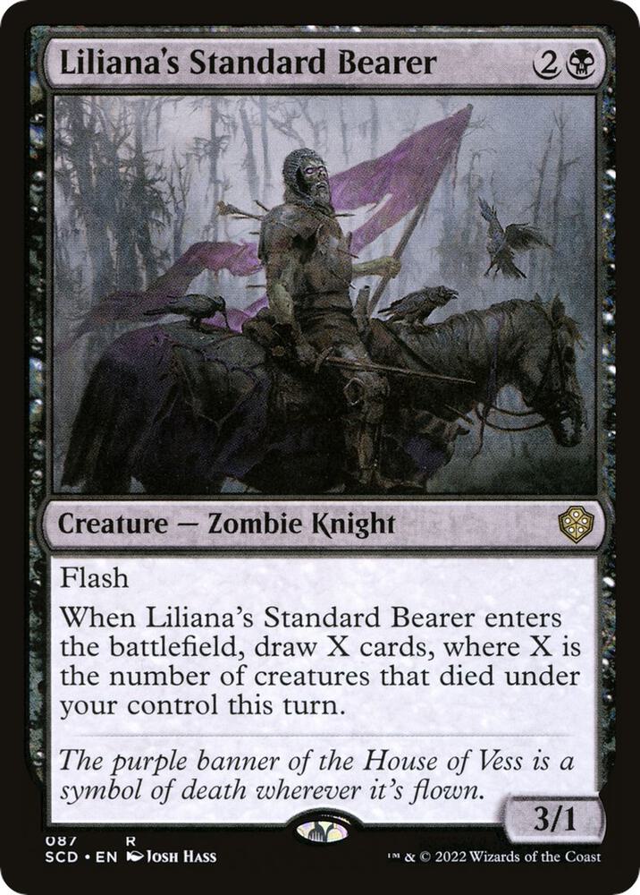 Liliana's Standard Bearer [Starter Commander Decks] 87