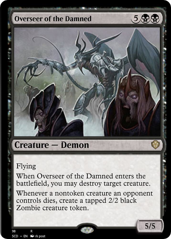 Overseer of the Damned [Starter Commander Decks] 98