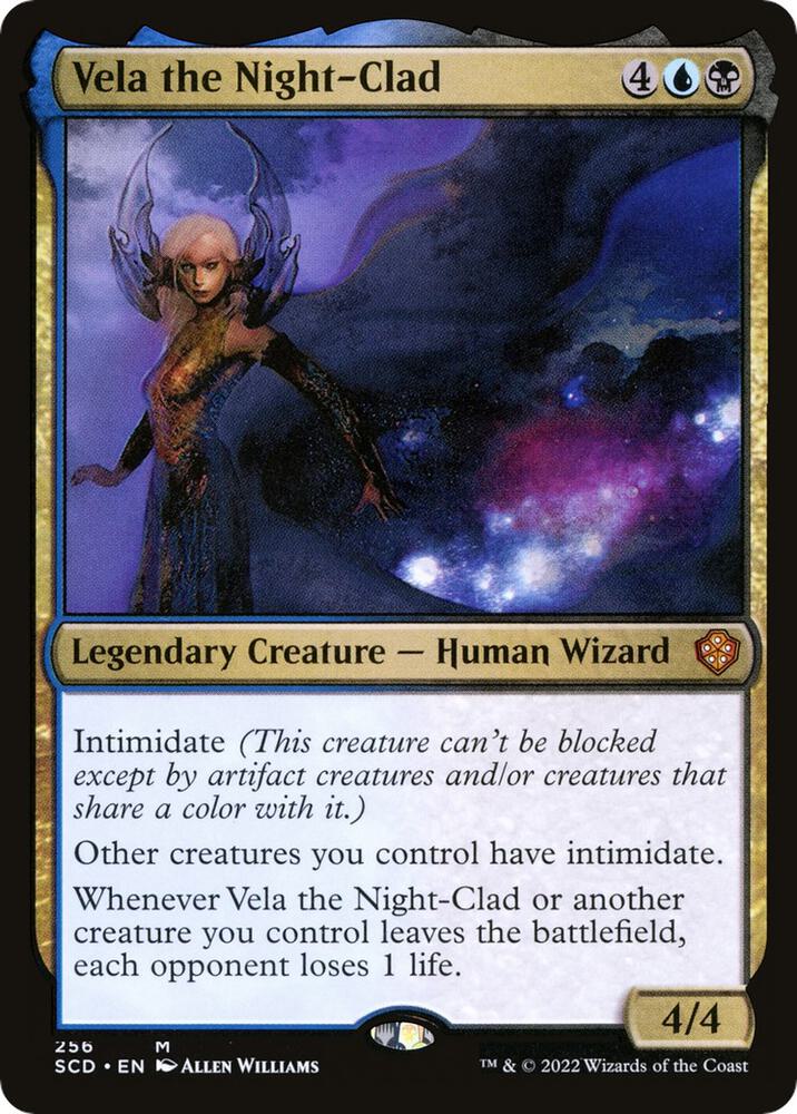 Vela the Night-Clad [Starter Commander Decks] 256