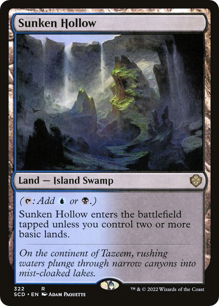 Sunken Hollow [Starter Commander Decks] 322