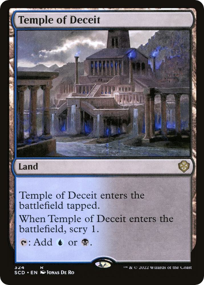 Temple of Deceit [Starter Commander Decks] 324