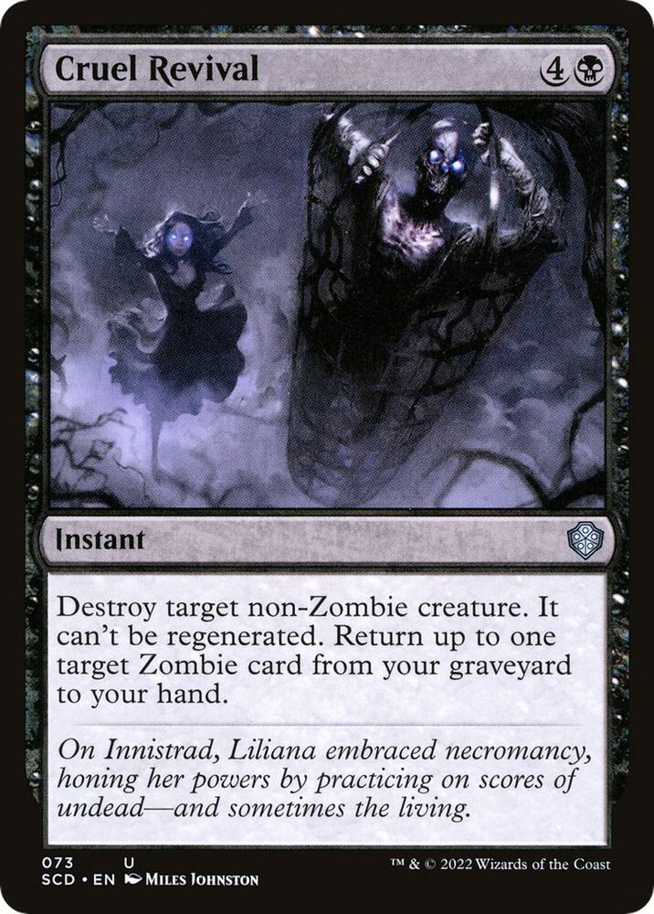 Cruel Revival [Starter Commander Decks] 73