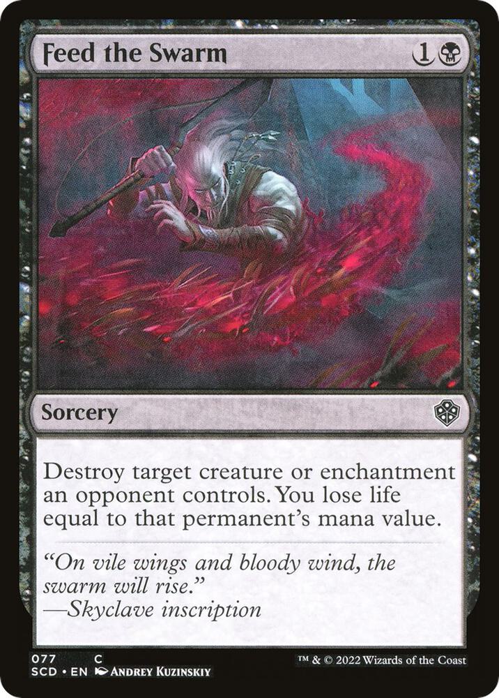 Feed the Swarm [Starter Commander Decks] 77