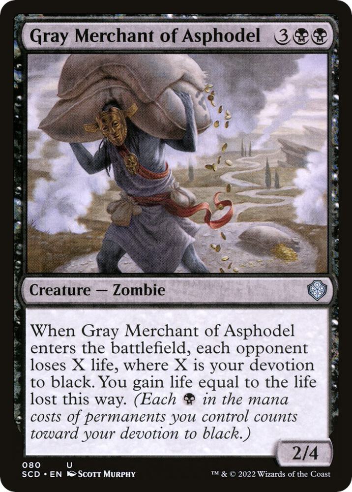 Gray Merchant of Asphodel [Starter Commander Decks] 80