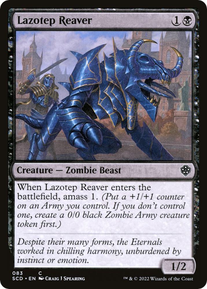Lazotep Reaver [Starter Commander Decks] 83
