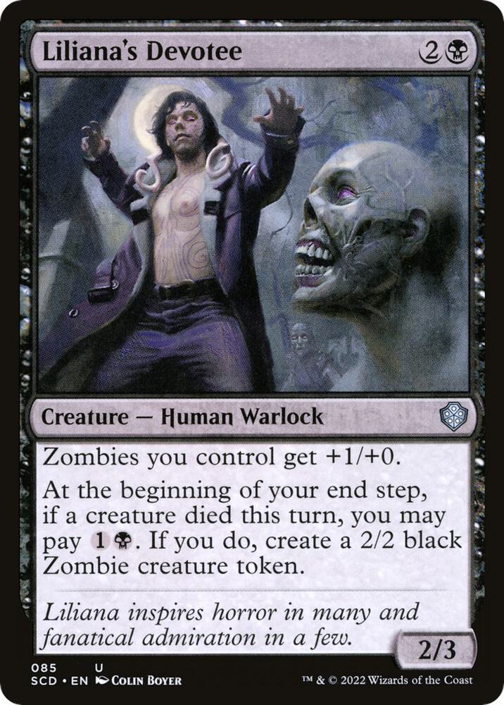 Liliana's Devotee [Starter Commander Decks] 85