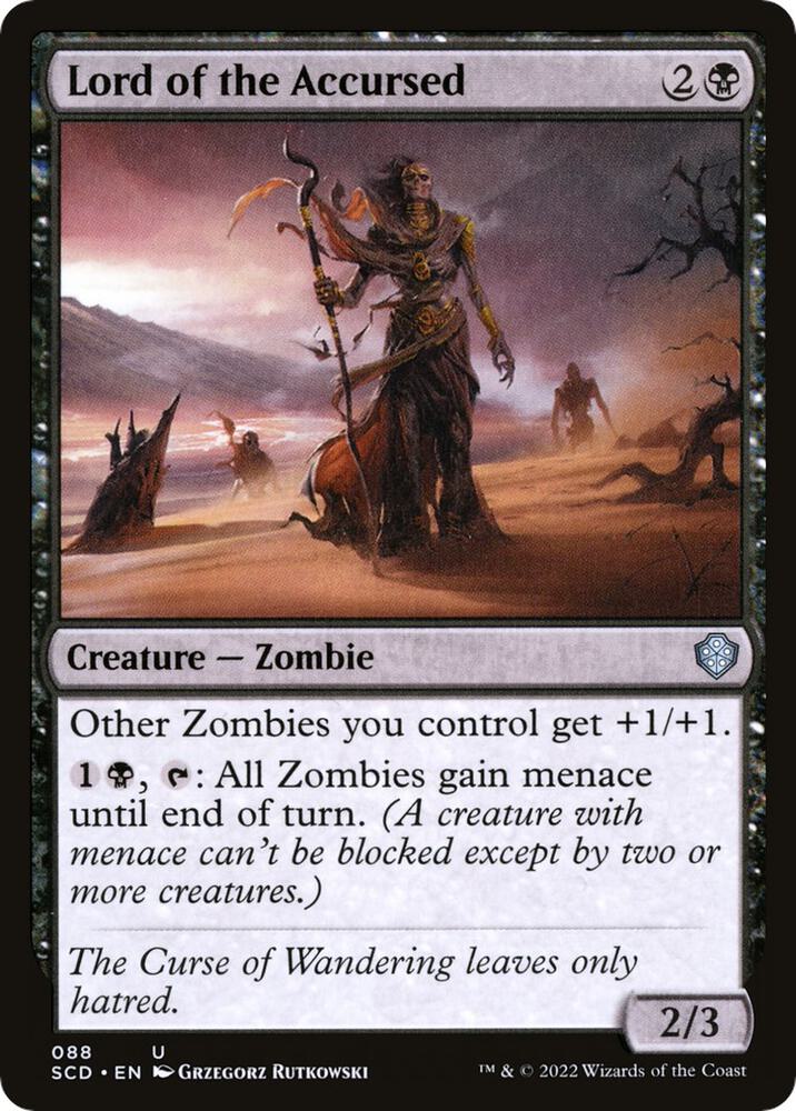 Lord of the Accursed [Starter Commander Decks] 88