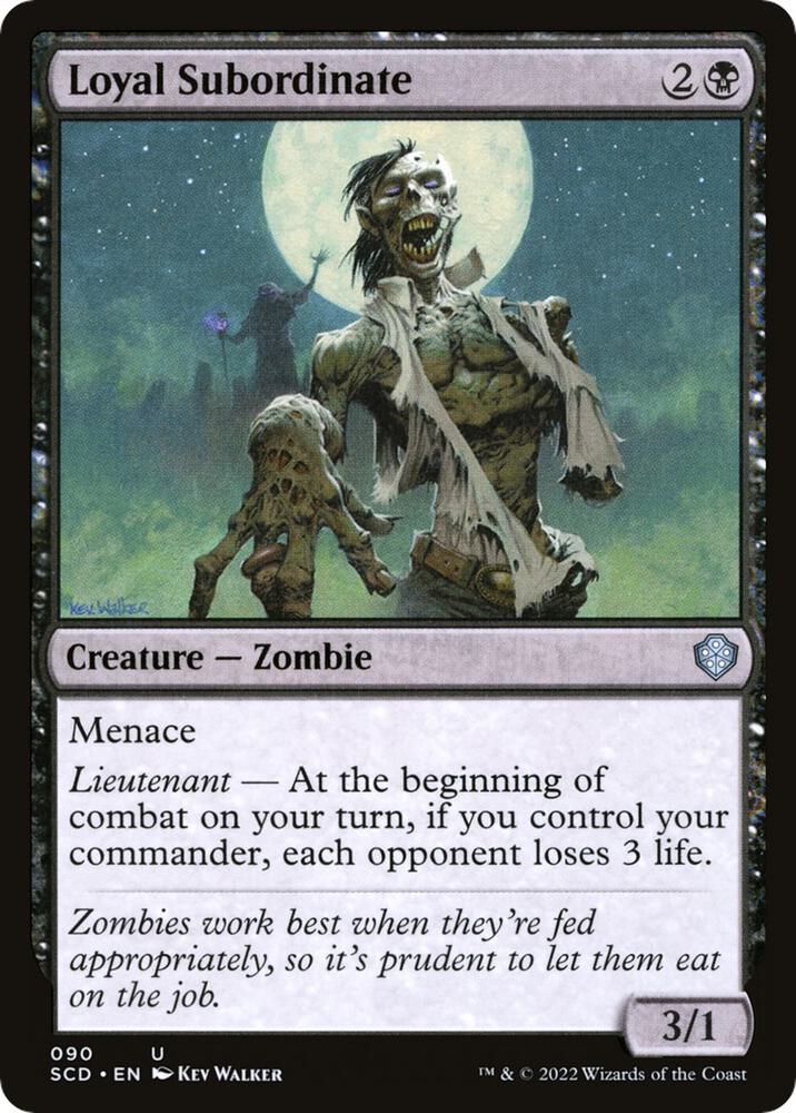 Loyal Subordinate [Starter Commander Decks] 90