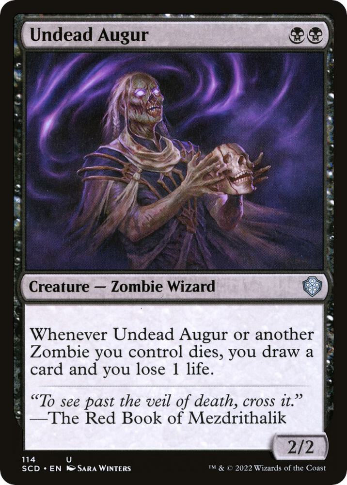 Undead Augur [Starter Commander Decks] 114