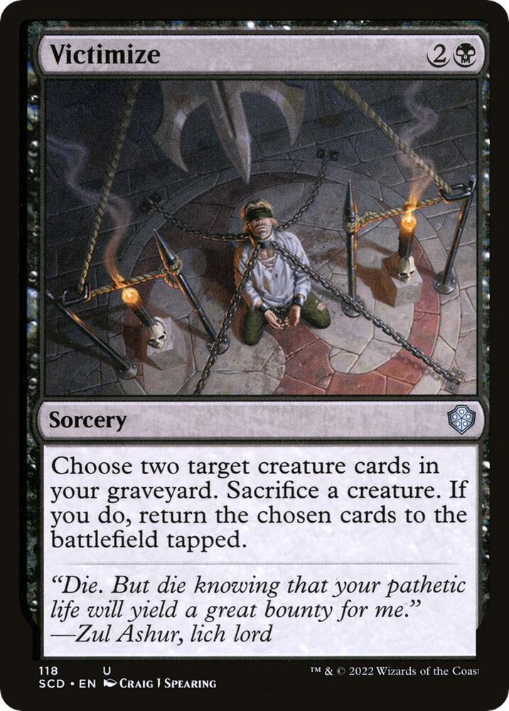 Victimize [Starter Commander Decks] 118