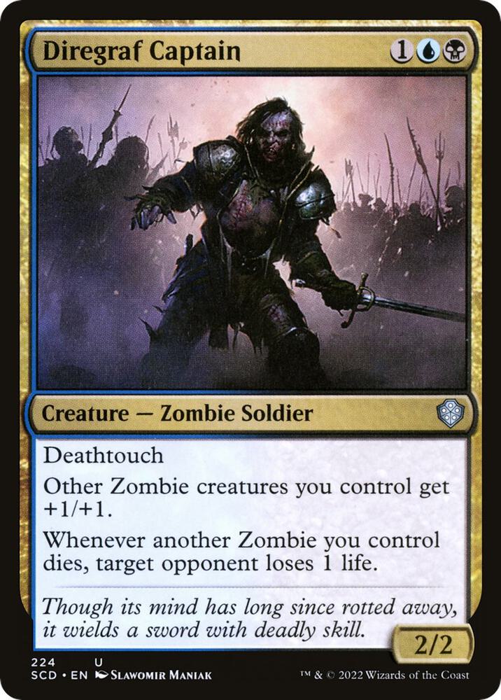 Diregraf Captain [Starter Commander Decks] 224