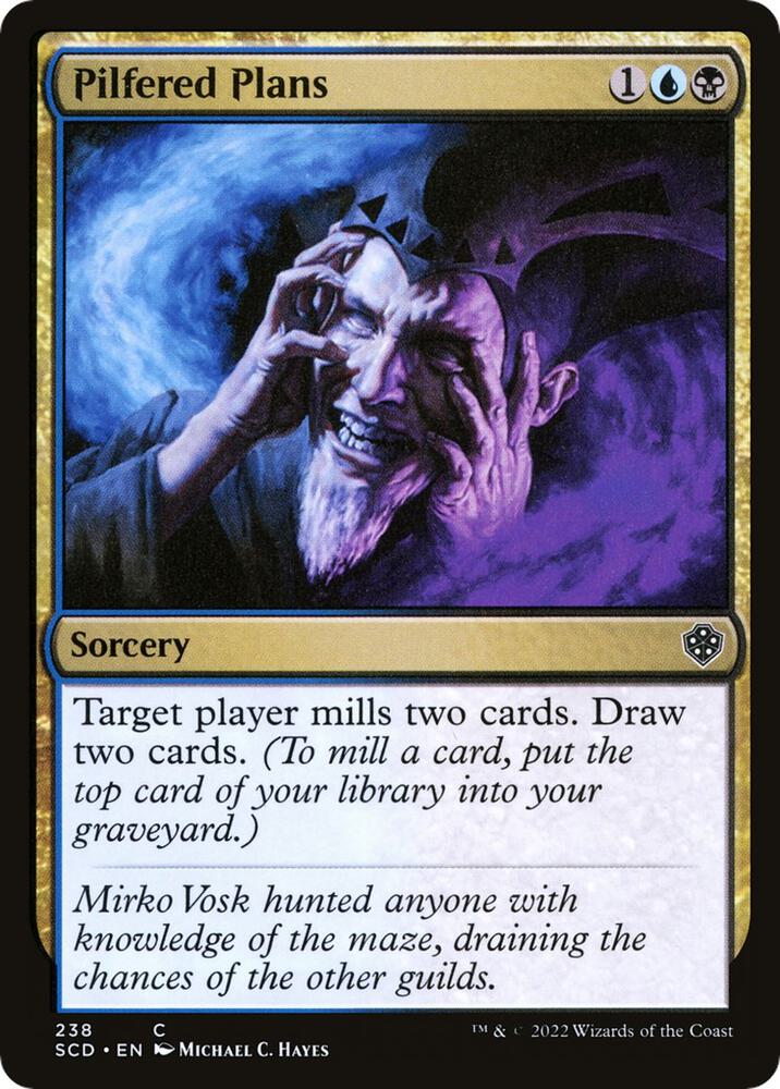 Pilfered Plans [Starter Commander Decks] 238