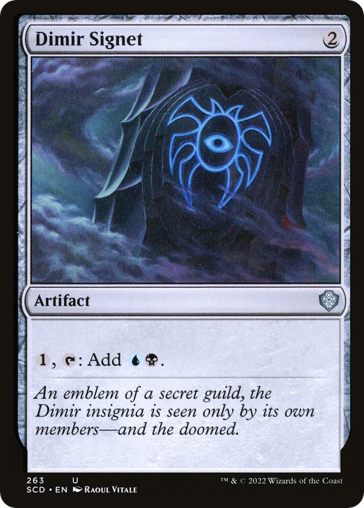 Dimir Signet [Starter Commander Decks] 263