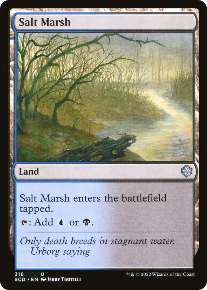 Salt Marsh [Starter Commander Decks] 316