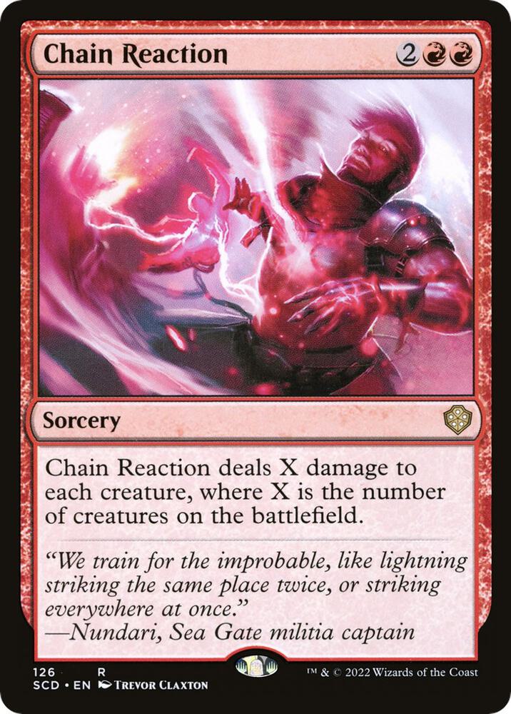 Chain Reaction [Starter Commander Decks] 126