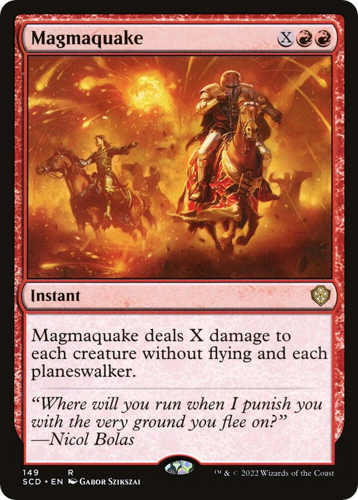 Magmaquake [Starter Commander Decks] 149