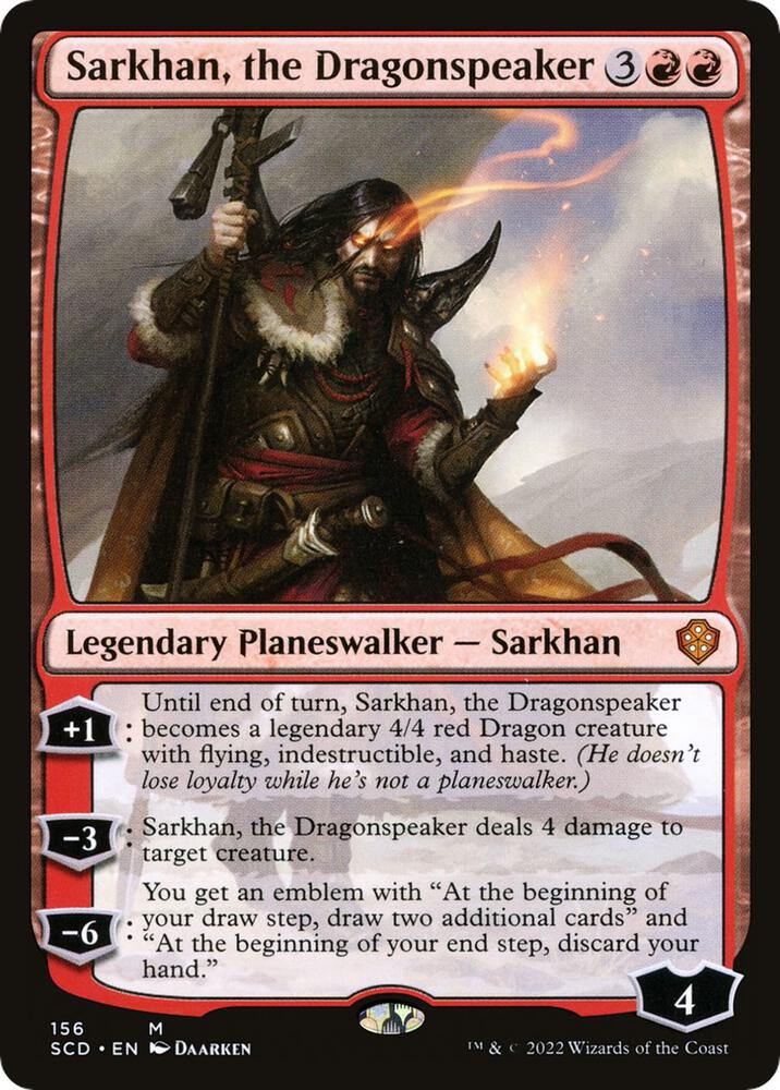 Sarkhan, the Dragonspeaker [Starter Commander Decks] 156
