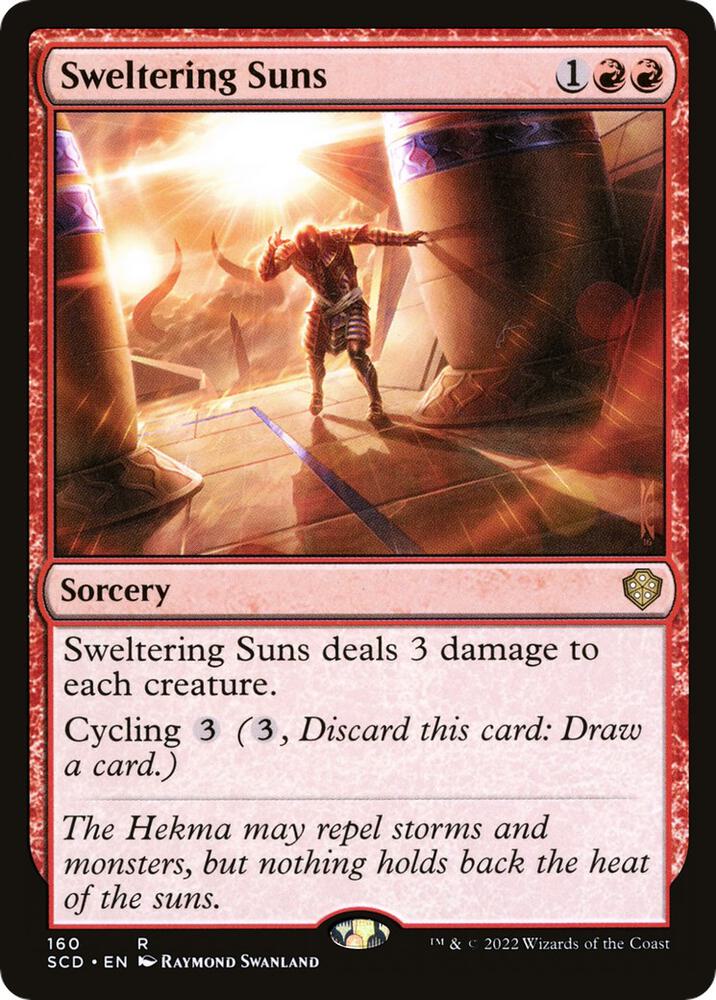 Sweltering Suns [Starter Commander Decks] 160