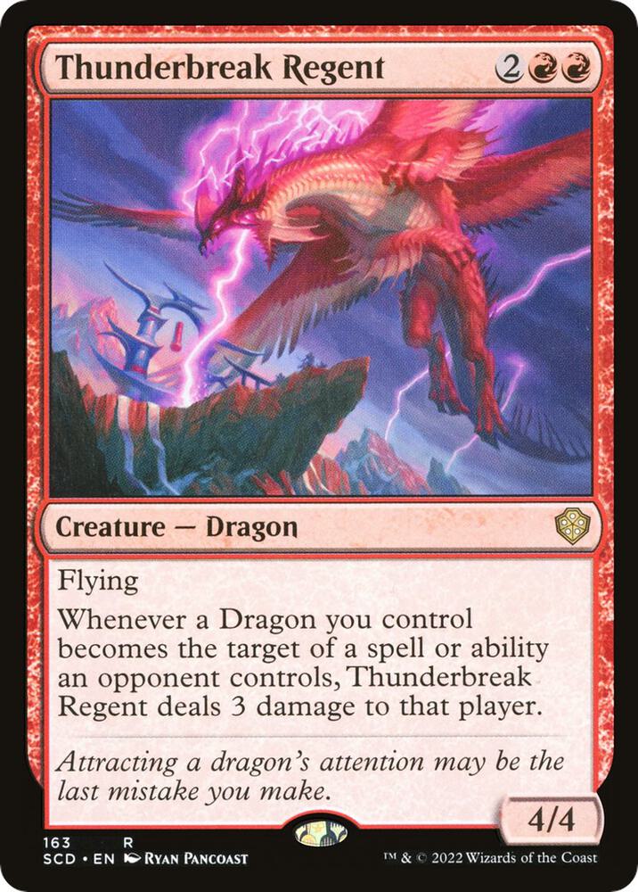 Thunderbreak Regent [Starter Commander Decks] 163