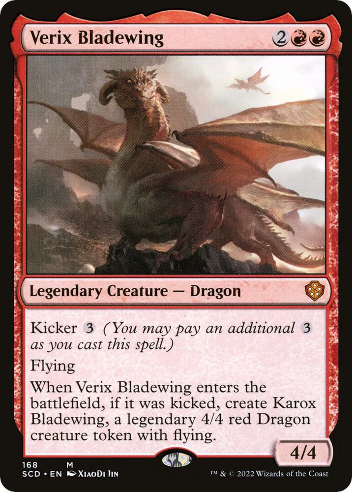 Verix Bladewing [Starter Commander Decks] 168