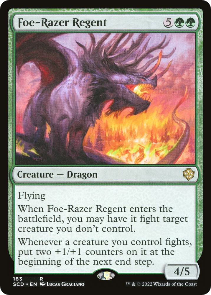 Foe-Razer Regent [Starter Commander Decks] 183