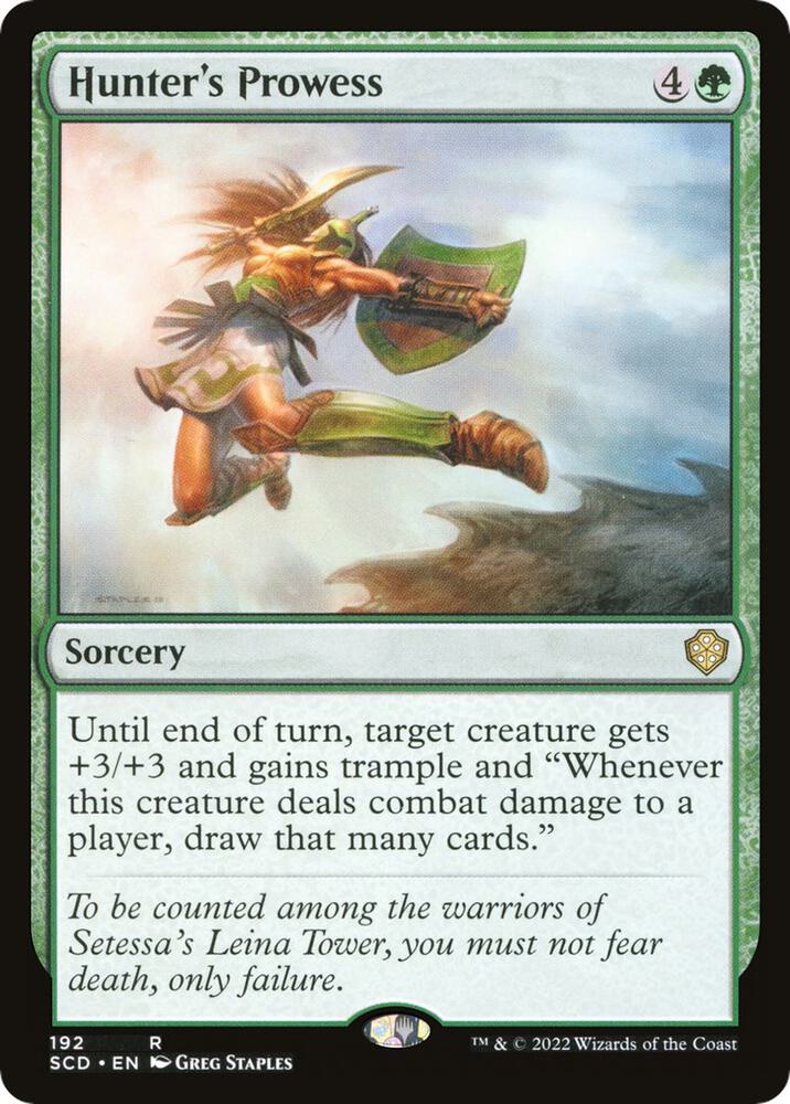 Hunter's Prowess [Starter Commander Decks] 192
